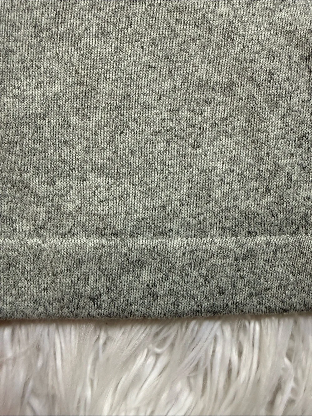 Kids Shawl Collar Fleece Pullover - Gray